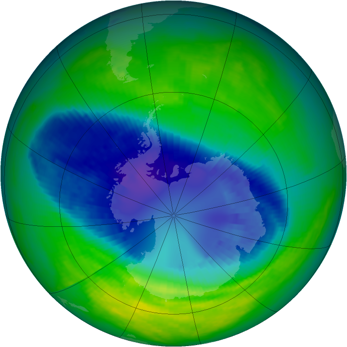 Ozone Map 2002-09-05